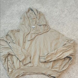 Young Fabulous & Broke Beige Hooded Pullover